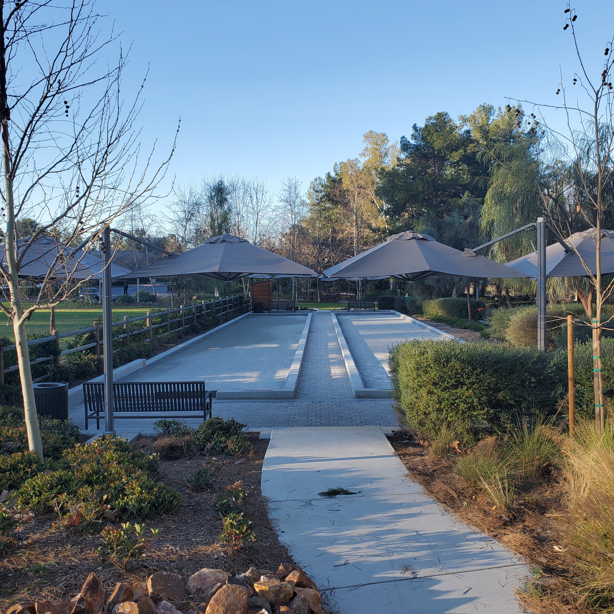 Bocce court
