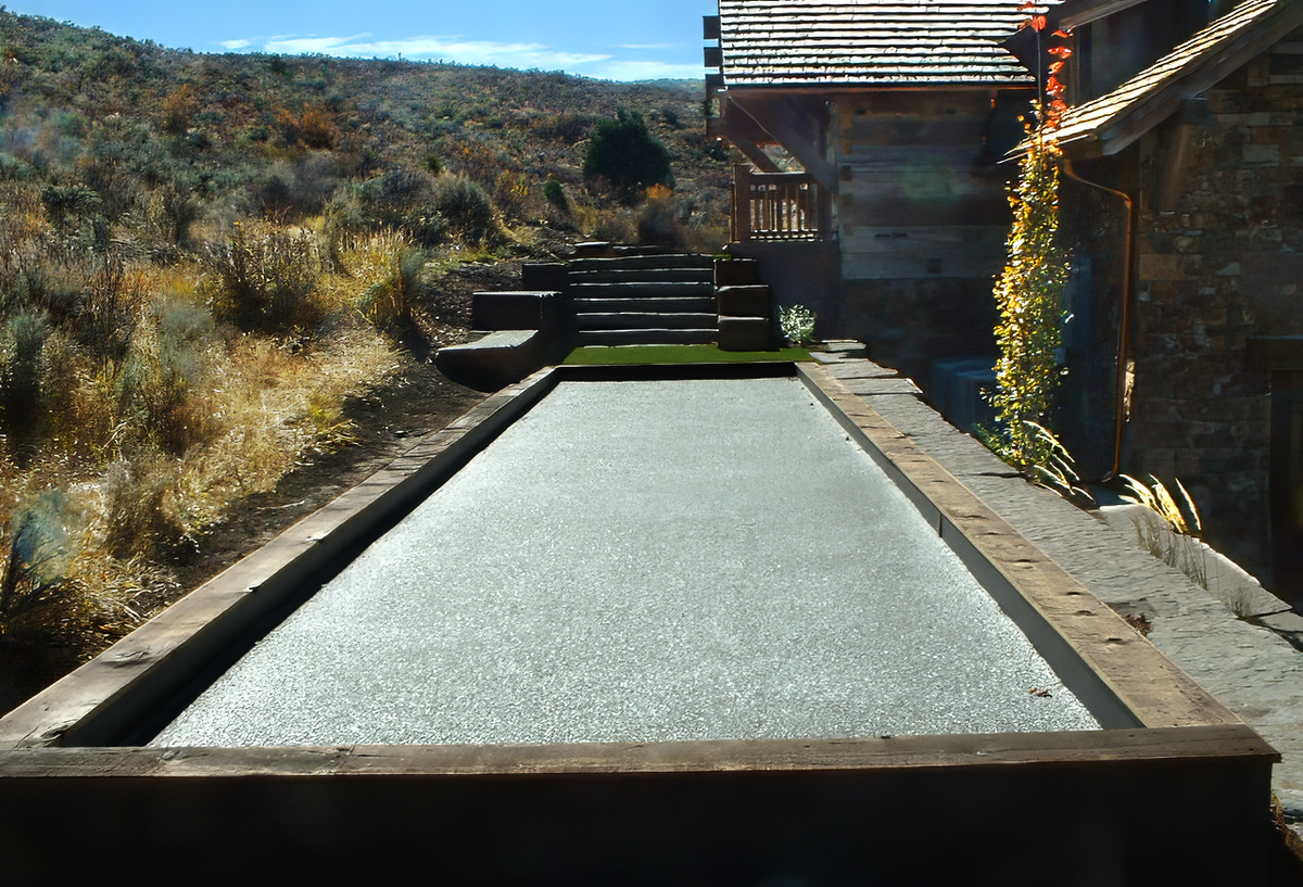 Bocce court