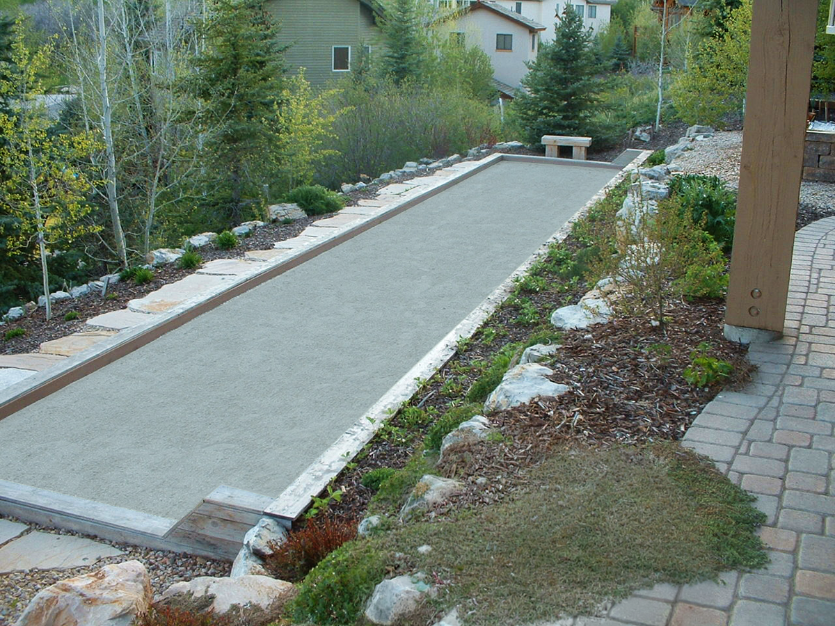 Bocce court