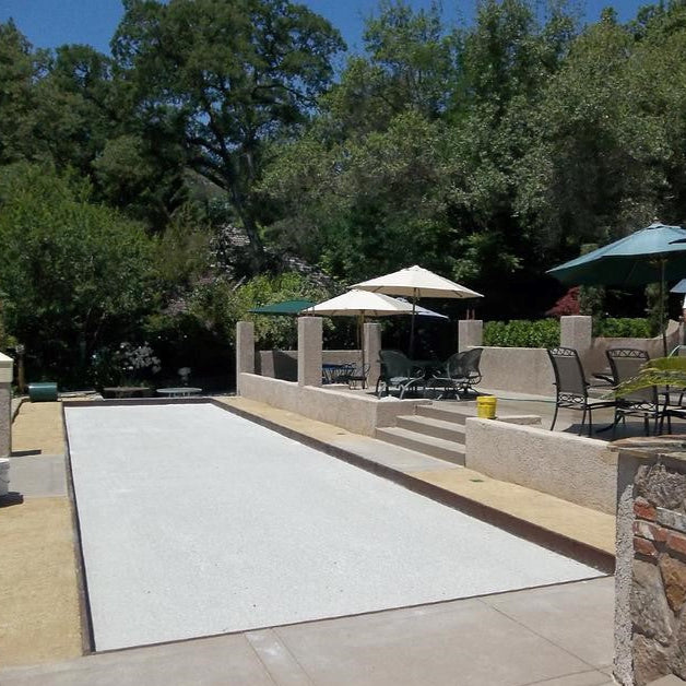 Bocce court in Granite Bay, California