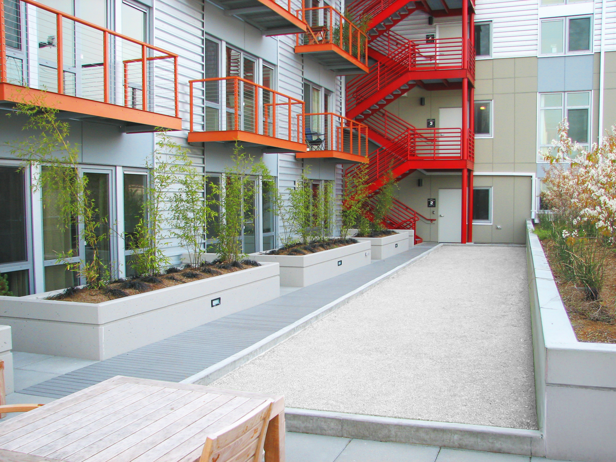 Bocce court