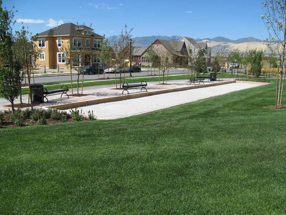 Bocce court in Park City, Utah