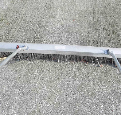 6' Steel Steel Bristle Maintenance Broom